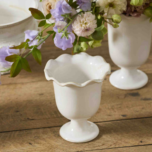 ESPERANZA VASE, WHITE