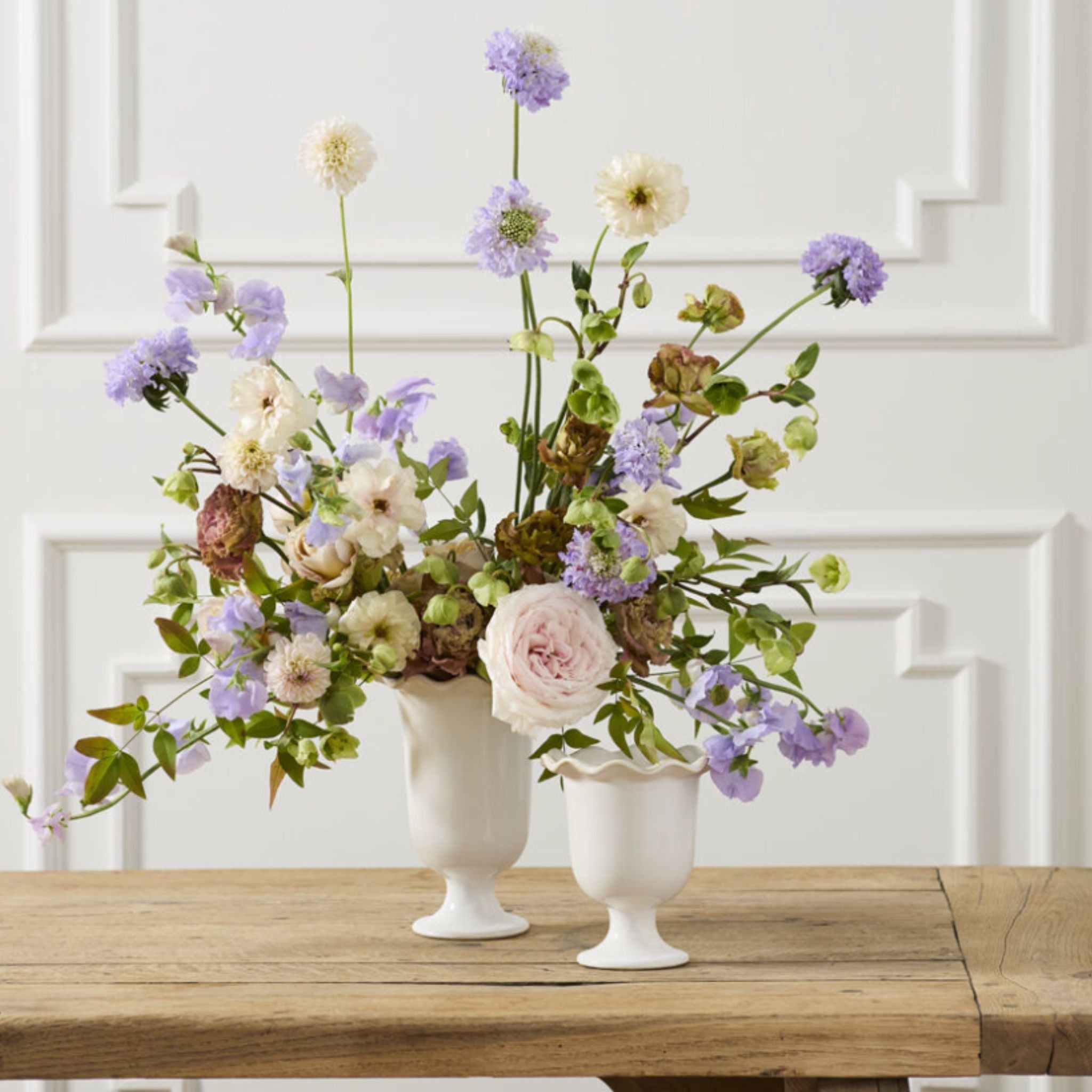 ESPERANZA VASE, WHITE
